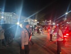 Polres Bima Kota Kawal dan Amankan Pelepasan Jamaah Haji Kecamatan Sape
