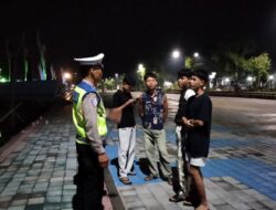 Aksi Nyata Satlantas Polres Lombok Barat Tekan Angka Kriminalitas 3C Melalui Patroli Preventif Malam Hari