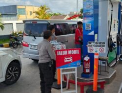 Pastikan Stok BBM Aman, Personel Polsek Labuapi Pantau Langsung Distribusi di Lapangan