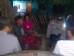 Melalui Patroli Dialogis Malam Hari Polsek Sanggar Cegah Potensi Guankamtibmas dan Imbau Warga Ja