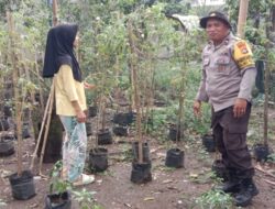 Personel Polri di Labuapi Ajarkan Warga Dusun Jogot Cara Cerdas Wujudkan Swasembada Pangan dari Rumah