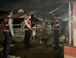 Cegah Kriminalitas 3C, Polisi di Lombok Barat Masuk ke Pemukiman Warga Pantau Lokasi Kandang Kumpul