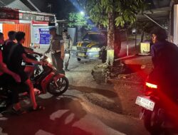 Cegah Gangguan Kamtibmas Sejak Dini, Langkah Tegas Polsek Kuripan Bubarkan Kerumunan di Jam Rawan