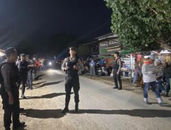 Satsamapta Polres Bima Kabupaten Laksanakan Pengamanan Kegiatan Tabligh Akbar di Desa Mpuri
