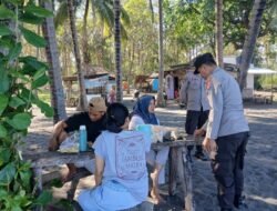 Patroli Wisata Polsek Gangga, Jaga Keamanan Pengunjung dan Antisipasi Cuaca Buruk di Kawasan Pantai