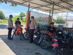 Melalui Patroli Rawan Siang, Polsek Woha Hadir Ditengah Masyarakat Mencegah Timbulnya Potensi Guankamtibmas