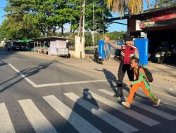 “Pelayanan Prima”Satsamapta Polres Bima Kabupaten, Laksanakan PAM Rawan Pagi di Sejumlah Titik Rawan