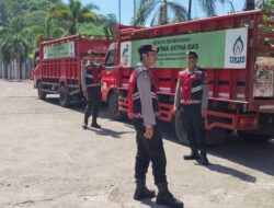 Langkah Sigap Samapta Polres Lombok Barat Kawal Distribusi Elpiji Tetap Lancar Tanpa Kendala