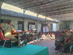 Pengarahan Humanis Dandim 1606 Bangun Prajurit Tangguh dan Loyal