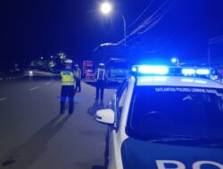 Pastikan Jalur Bypass BIL 2 Aman, Satlantas Polres Lombok Barat Sisir Titik Rawan Kejahatan Jalanan