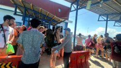 Polsek Pemenang Laksanakan Patroli di Dermaga Gili Trawangan