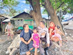 Sambangi Nelayan Pantai Viral Ampenan, Ditbinmas Polda NTB Ajak Warga Jaga Kamtibmas