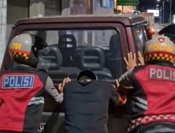 Sisir Kediri dan Gerung, Polres Lobar Antisipasi Kejahatan Jalanan