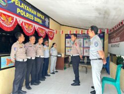 Satlantas Polres Bima Kabupaten Gandeng Jasaraharja dan Dishub Survei Lokasi Pemasangan Himbauan Rawan Kecelakaan