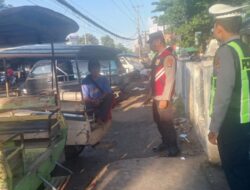 Polsek Tanjung Laksanakan Patroli Dialogis dengan Juru Parkir Pasar Tanjung