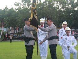ESTAFET KEPEMIMPINAN POLDA NTB: IRJEN POL KALINGGA RENDRA RAHARJA RESMI TERIMA PATAKA POLDA NTB DARI IRJEN POL EDY MURBOWO