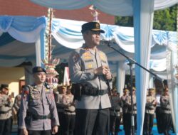 Pimpin Apel Perdana, Kapolda NTB: Kalau Belum Bisa Berprestasi, Jangan Mendatangkan Masalah