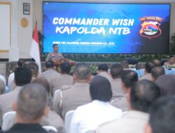 Kapolda NTB Kenalkan Commander Wish dan 8 Program Prioritas
