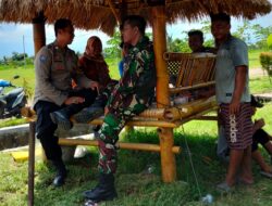 Polsek Labuapi Dorong Petani Tanam Jagung di Lahan Kosong