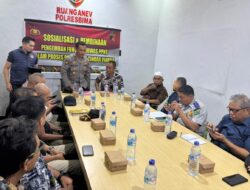 Sat-reskrim Polres Bima Kabupaten Gelar Sosialisasi dan Pembinaan Pengemban Fungsi PPNS