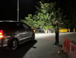 Antisipasi Balapan Liar dan Kelancaran Arus Lalulintas, Satlantas Polres Bima Kabupaten Intensifkan Patroli Malam