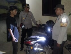 Gelar Operasi Razia dan Sweeping Polsek Woha Jaring Lima SPM yang Menggunakan knalpot Brong