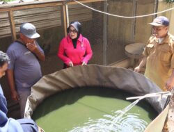 Bhayangkari Lombok Utara Terima Ribuan Benih Ikan dari DKP NTB untuk Dukung P2B