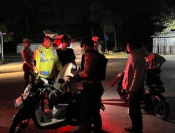 Intensifikan Patroli Malam, Satlantas Polres Bima Kabupaten Antisipasi Kejahatan Jalanan,Begal dan Aksi Balapan Liar