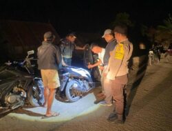 Gencarkan Patroli Malam Polsek Donggo Cegah Potensi Kriminalitas dan Kondusifitas Wilayah