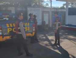 Kawal Distribusi Gas, Polisi Patroli di SPBE Kuripan Lobar