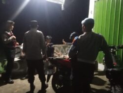 Patroli Malam Polsek Sekotong Jaga Kamtibmas Cendi Manik