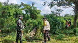 Bergerak dari Desa, Bhabinkamtibmas dan Babinsa Kawal Ketahanan Pangan Nasional di Gelogor
