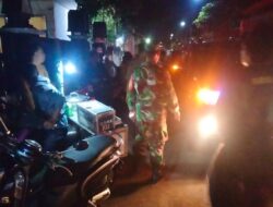 Babinsa Pejeruk Amankan Tabligh Akbar Tahun Baru Islam