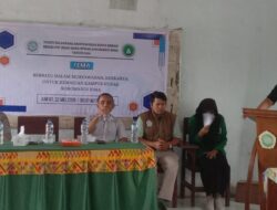 Sinergi Polri dan Pihak Kampus, Bhabinkamtibmas Polsek Soromandi Hadiri Pemilihan Ketua BEM Kampus STIPAR