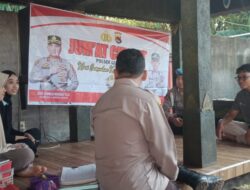 Polsek Lembar Serap Aspirasi Warga Tibu Lingkung Lewat Jumat Curhat