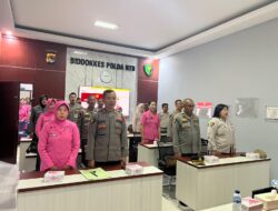 Biddokkes Polda NTB Tegaskan Komitmen Antinarkoba dan Disiplin Lewat Penandatanganan Pakta Integritas