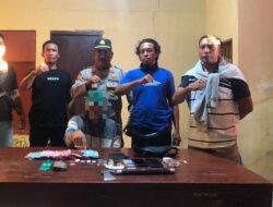 Tim Opsnal Polsek Woha Sita Diduga Sabu dan Uang Tunai Belasan Juta Rupiah