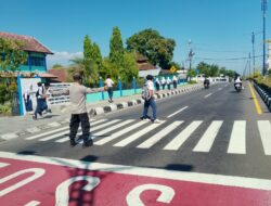 SAT SAMAPTA POLRES LOMBOK UTARA LAKSANAKAN PENGAMANAN OBJEK VITAL DI BNI UNIT TANJUNG
