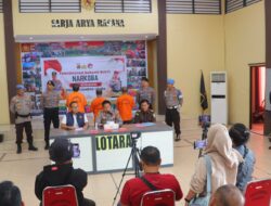 Perangi Narkoba, Polres Lombok Utara Musnahkan Barang Bukti Shabu dan Putus Jaringan Lintas Kabupaten