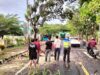 Cuaca Ekstrem, Satlantas Polres Lombok Barat Patroli