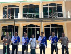 Memakmurkan Masjid, Jum’at menyapa Satlantas Polres Bima Kabupaten Gelar Bhakti Religi