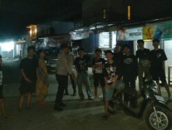 Antisipasi Begal dan 3C, Polsek Batulayar Patroli Dini Hari
