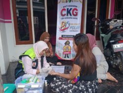 Rangkaian Hari Bhayangkara Ke-80, Si Dokkes Polres Bima Kabupaten Gelar Layanan Cek Kesehatan Gratis