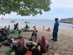 Antisipasi Kriminalitas, Polairud Patroli Pesisir Pantai Senggigi