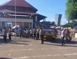 Personel Polsek Bolo Amankan Kepulangan 138 Jamaah Haji Kloter XI Asal Kecamatan Bolo, Madapangga, Soromandi dan Donggo