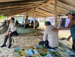 Melalui Patroli Cipkon Polsek Monta Sambangi Warga di Selatan Kecamatan Monta Hingga Pantai Wane