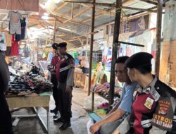 Patroli Kota Presisi Sambangi Pasar ACC Ampenan, Polda NTB Perkuat Pengawasan dan Cegah Kriminalitas