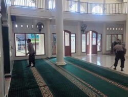 Memakmurkan Tempat Ibadah, Polsek Woha Gelar Bhakti Religi Menjelang Peringatan Hari Bhayangkara ke-80 di Masjid Nurul Yaqin