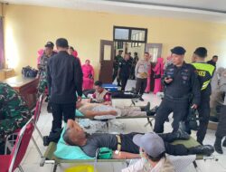 Sambut Hari Bhayangkara ke-80, Sat Brimob Polda NTB Gelar Donor Darah di Kota Bima