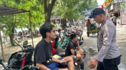 Patroli Dialogis Polsubsektor Gili Indah Sapa Warga Gili Trawangan, Kamtibmas Aman